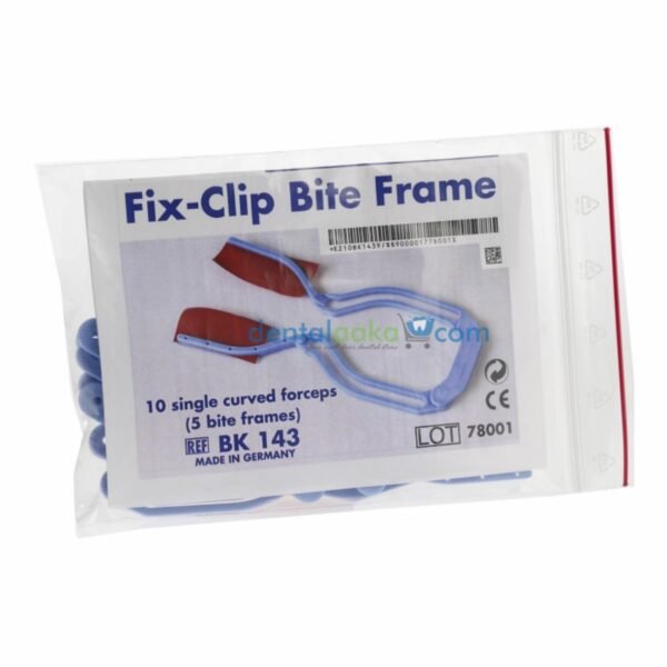 Bausch Fix Clip Bite Forceps Curved - BK 143