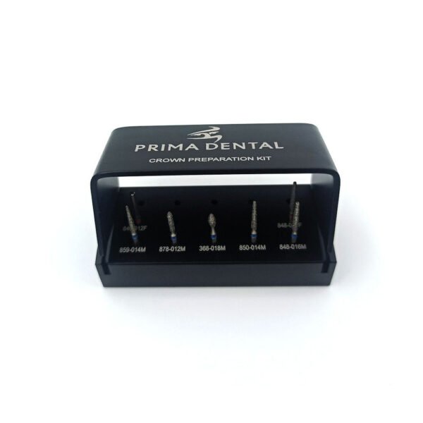 Prima Dental Crown Preparation Kit of 7 Diamond Burs